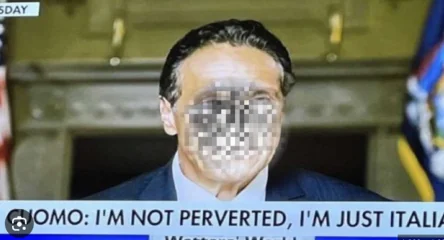 Neutral meme for Andrew Cuomo: “I’m not perverted, I’m just Italian”