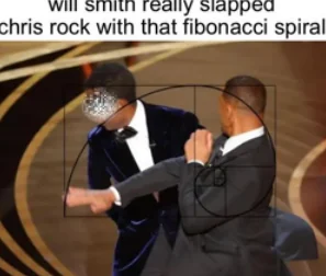 Funny meme for Will Smith slaps Chris Rock (94th Academy Awards, 2022)